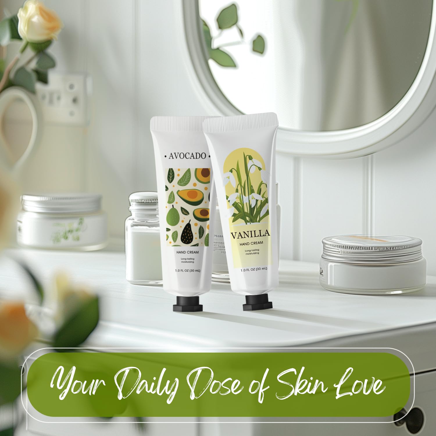 Green Canyon Spa gift-ready packaging perfect for stockings and bridesmaid gifts.