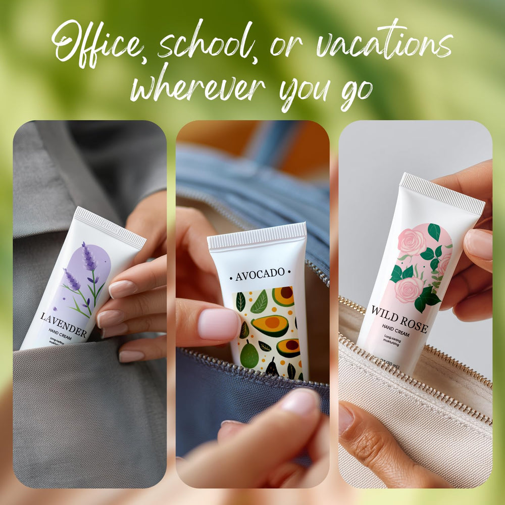 Green Canyon Spa mini hand lotion travel tubes for on-the-go hydration