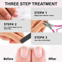 GREEN ESTETICA cuticle remover clippers closeup with ultra-thin sharp blades for precision