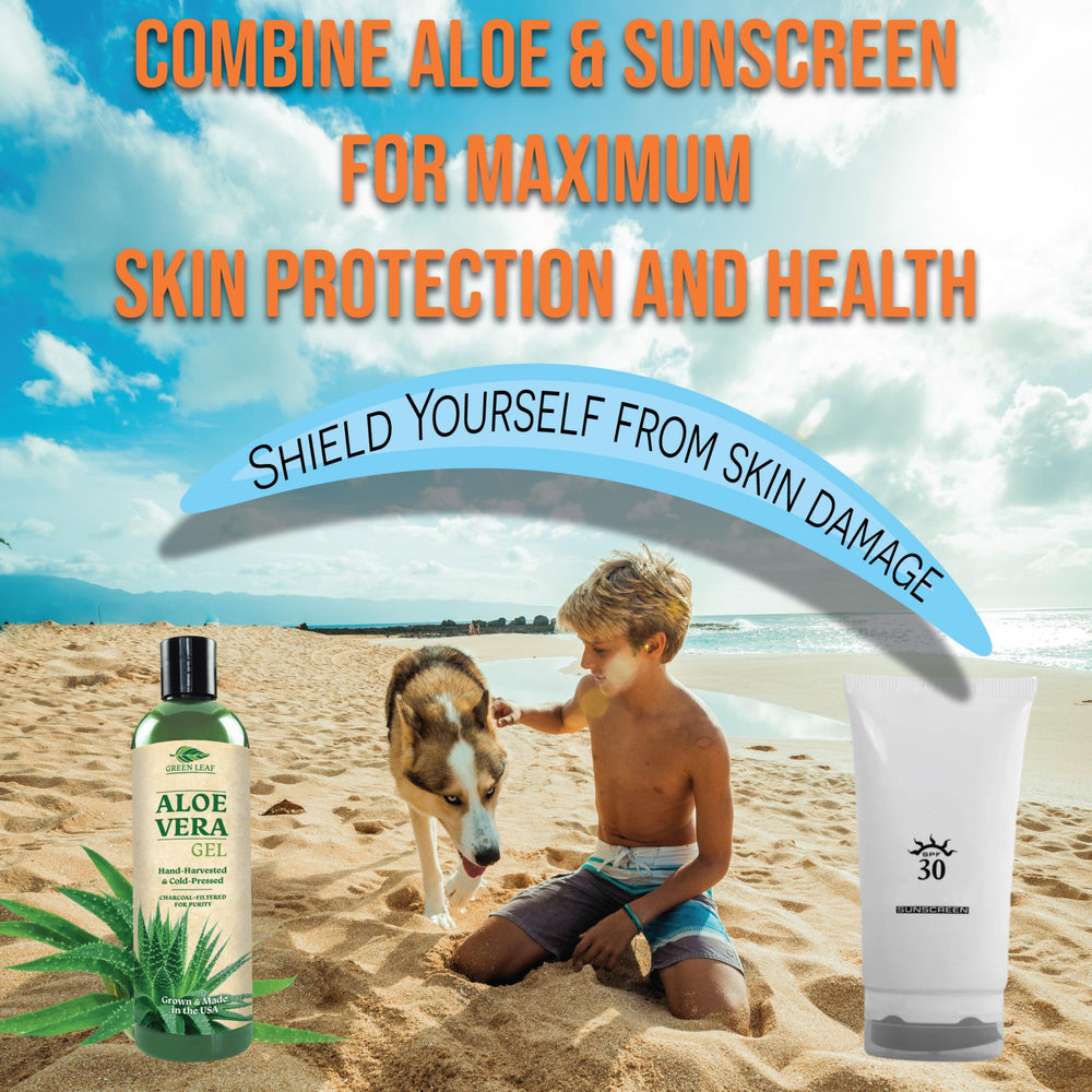 Green Leaf Naturals Aloe Gel supports hair care and scalp soothing.