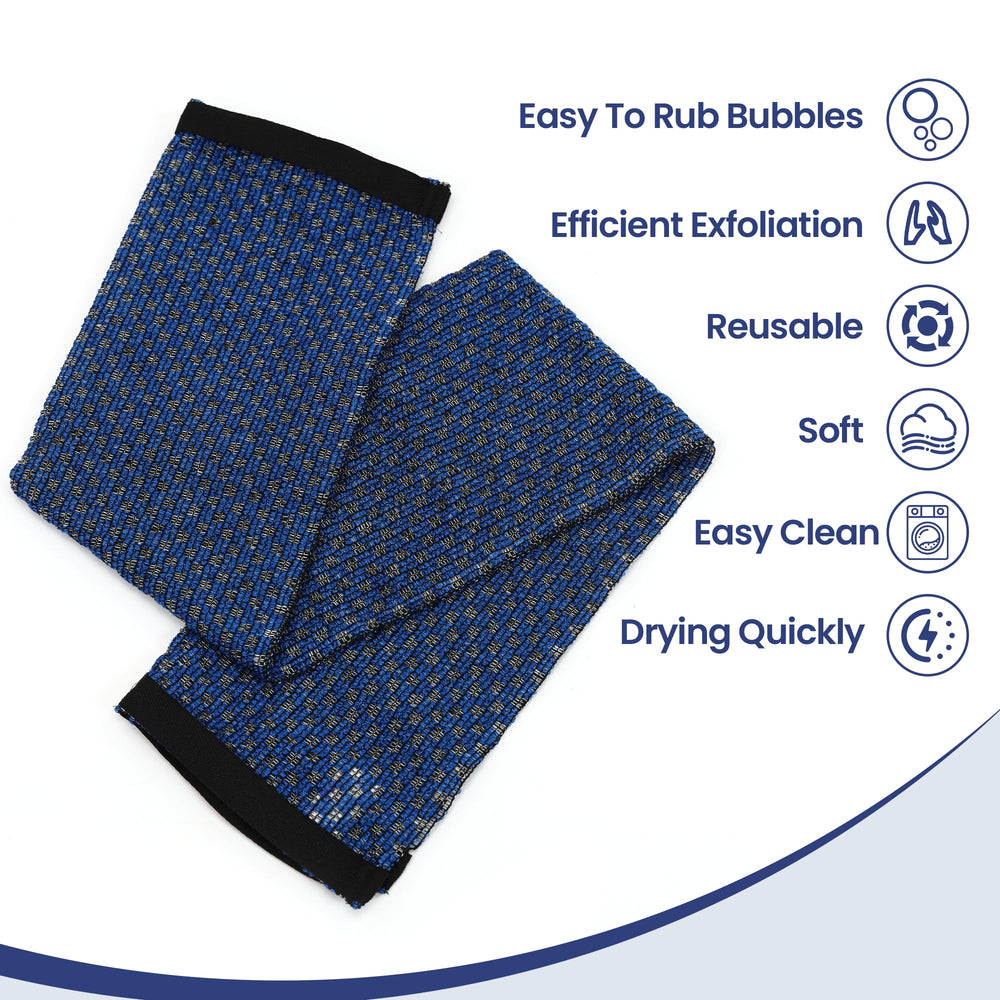 GREEN POMELO quick-drying travel-foldable towel, ideal for on-the-go showers.