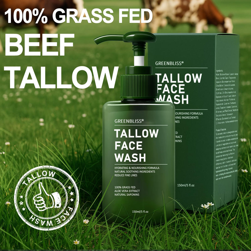 GreenBliss fresh skin portrait after washing suggests balanced, radiant complexion