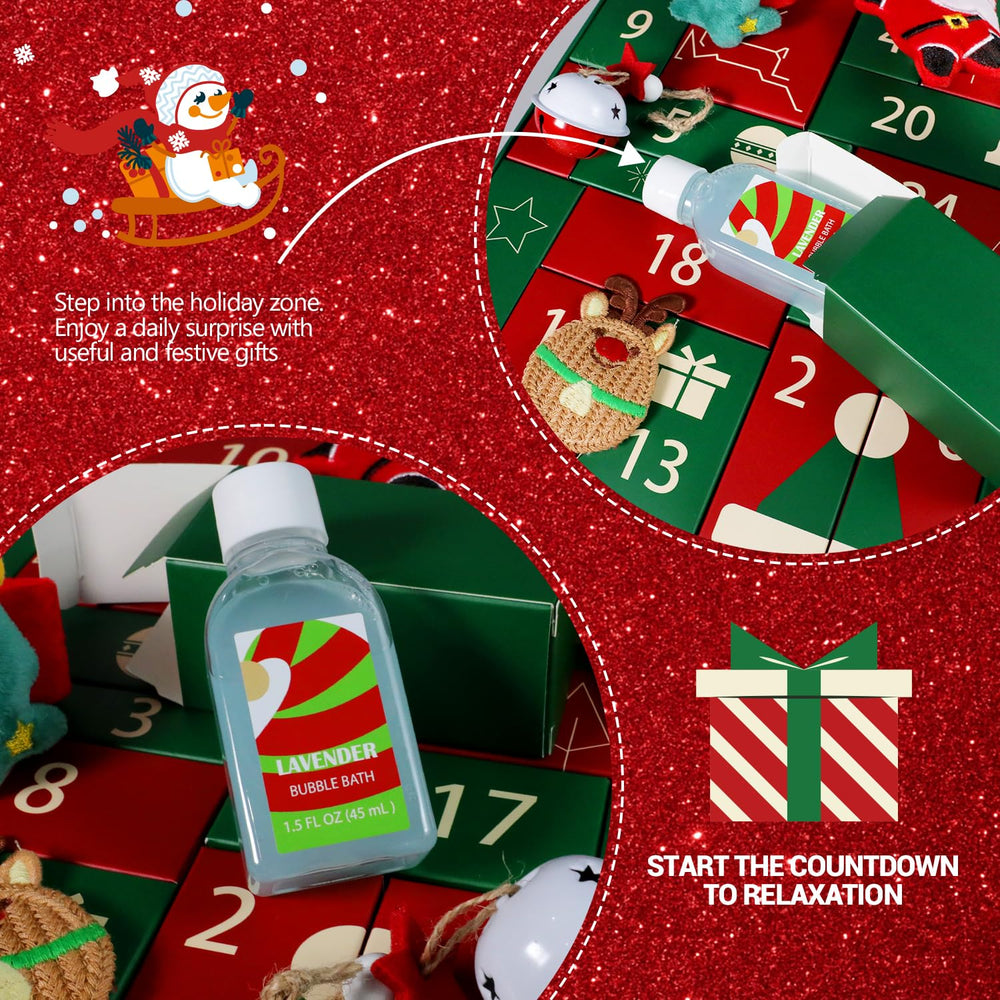 Green Canyon Spa Advent Calendar 2025 apple-pumpkin fragrance closeup adds festive mood and renewal