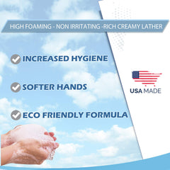 GreenFist Angel Foam wide-lather closeup for smooth hand washing.