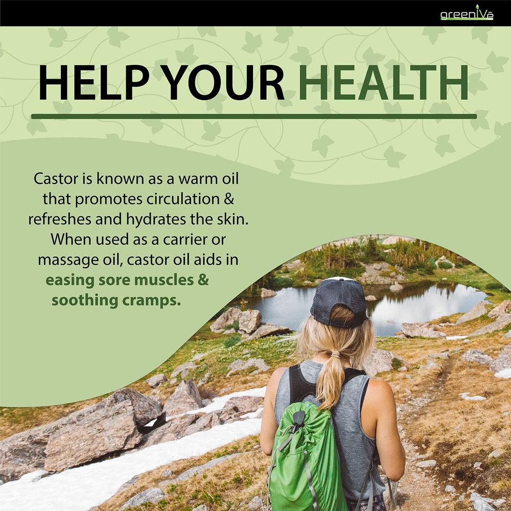 GreenIVe Castor Oil bulk-1-gallon option supports refill-friendly routines.
