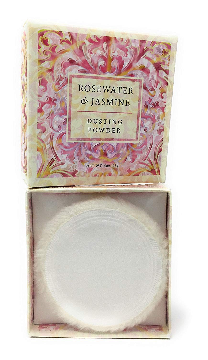 Greenwich Bay dusting powder puff enables easy application for a smooth finish.