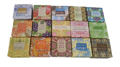 Greenwich Bay Soap Sampler 15-pack with 1.9oz bars offers diverse scents for gifting and sampling.