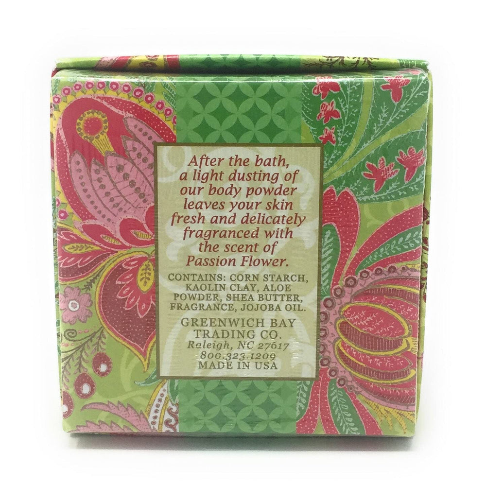 Greenwich Bay Trading Co. polvo corporal en caja regalo, aroma suave ideal para regalar