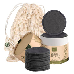 Greenzla reusable makeup remover pads packaging highlights eco-friendly skincare solution.