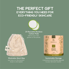 Greenzla washable laundry bag keeps pads organized and easy to machine wash.