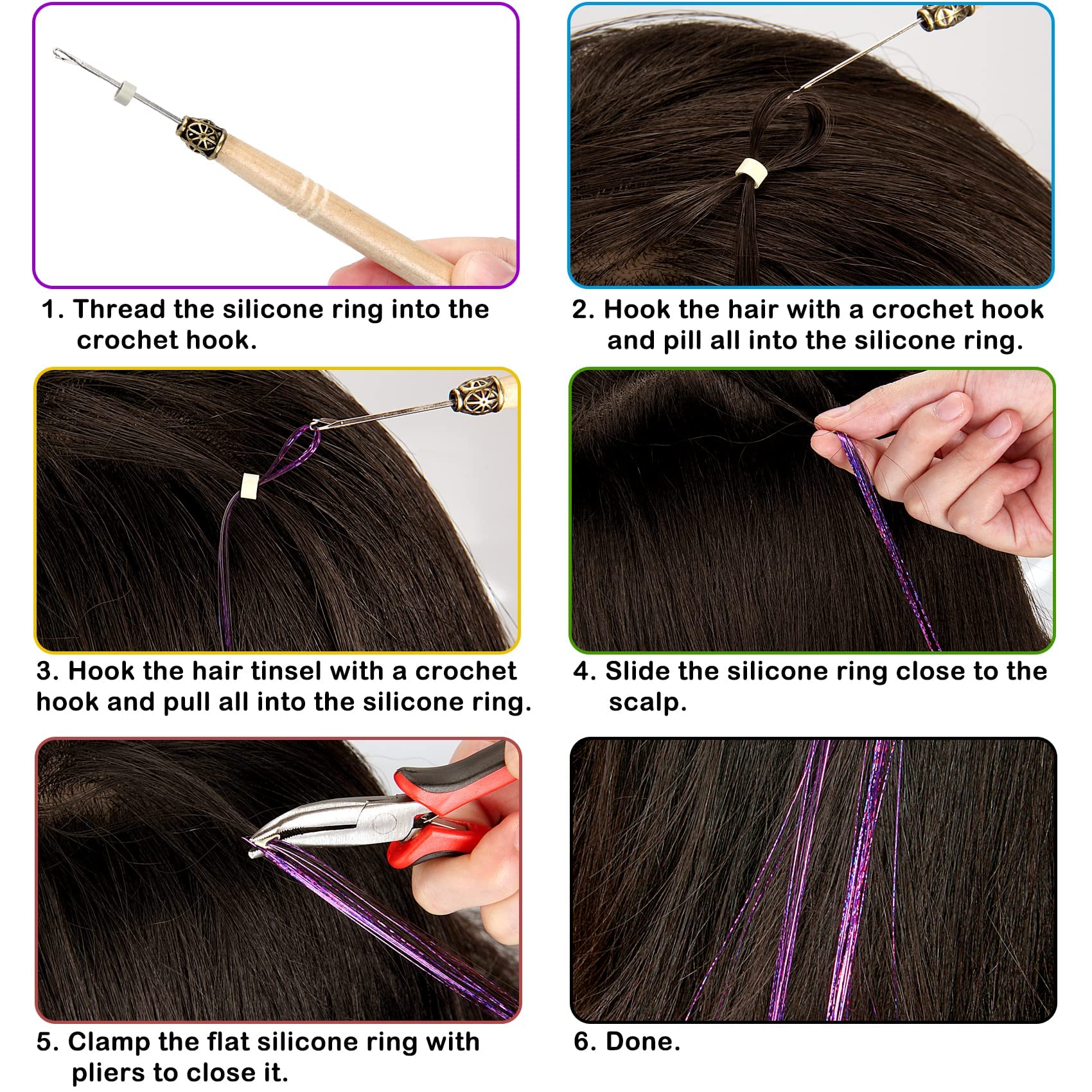 GrennMauler kit care tips help keep strands bright and clean.