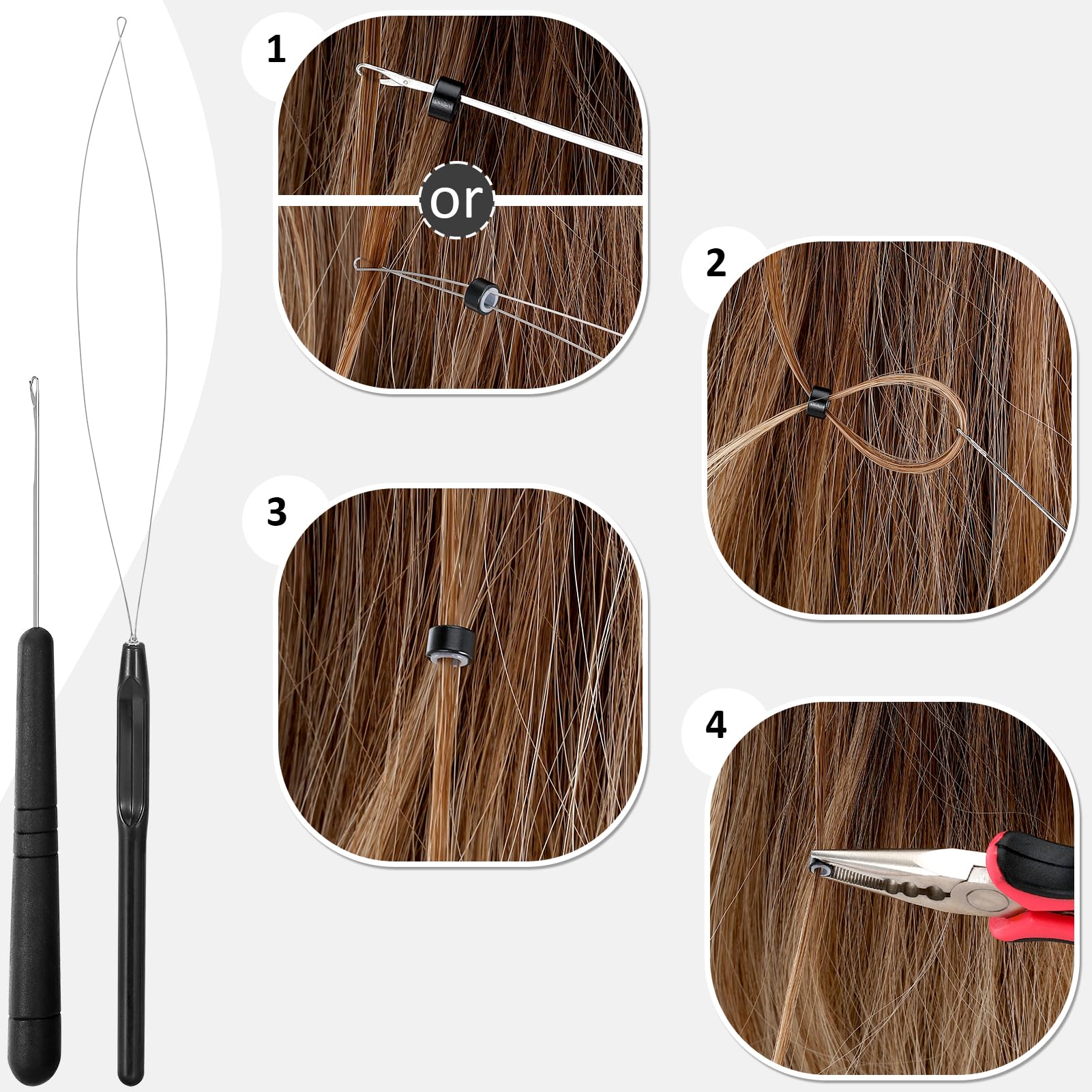 GrennMauler crochet hook for quick extensions