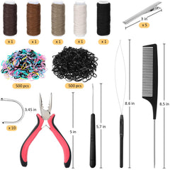 GrennMauler micro ring beads in brown with silicone liner for secure attachment