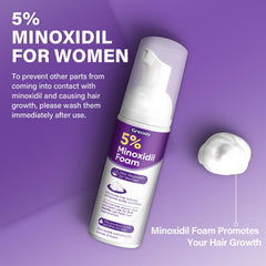 Greoay women's hair growth foam used on thinning area