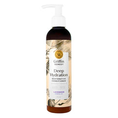Griffin Remedy Restorative Conditioner pump bottle for smoother, more manageable hair.