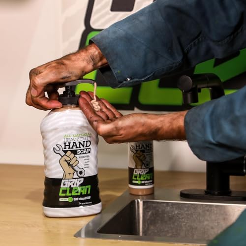 Grip Clean 2x concentrated strength drop demonstrates efficient usage and less waste.
