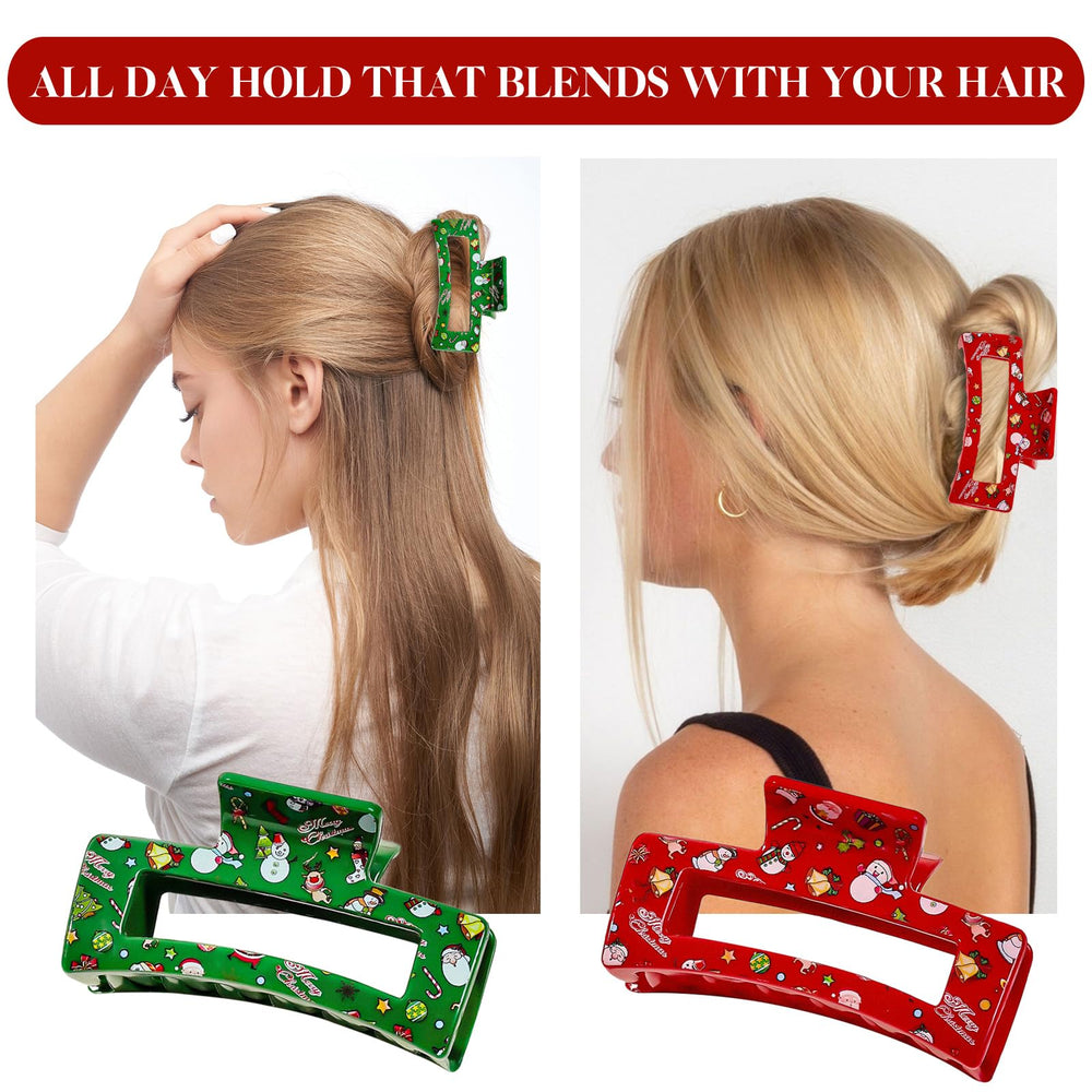 GRITOSE Christmas ornament clip enhances outfits with festive flair