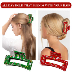GRITOSE Christmas ornament clip enhances outfits with festive flair