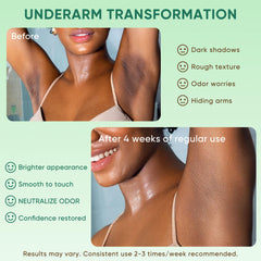 Grocerism Armpit Detox Scrub moisture-locking base helps prevent dryness.