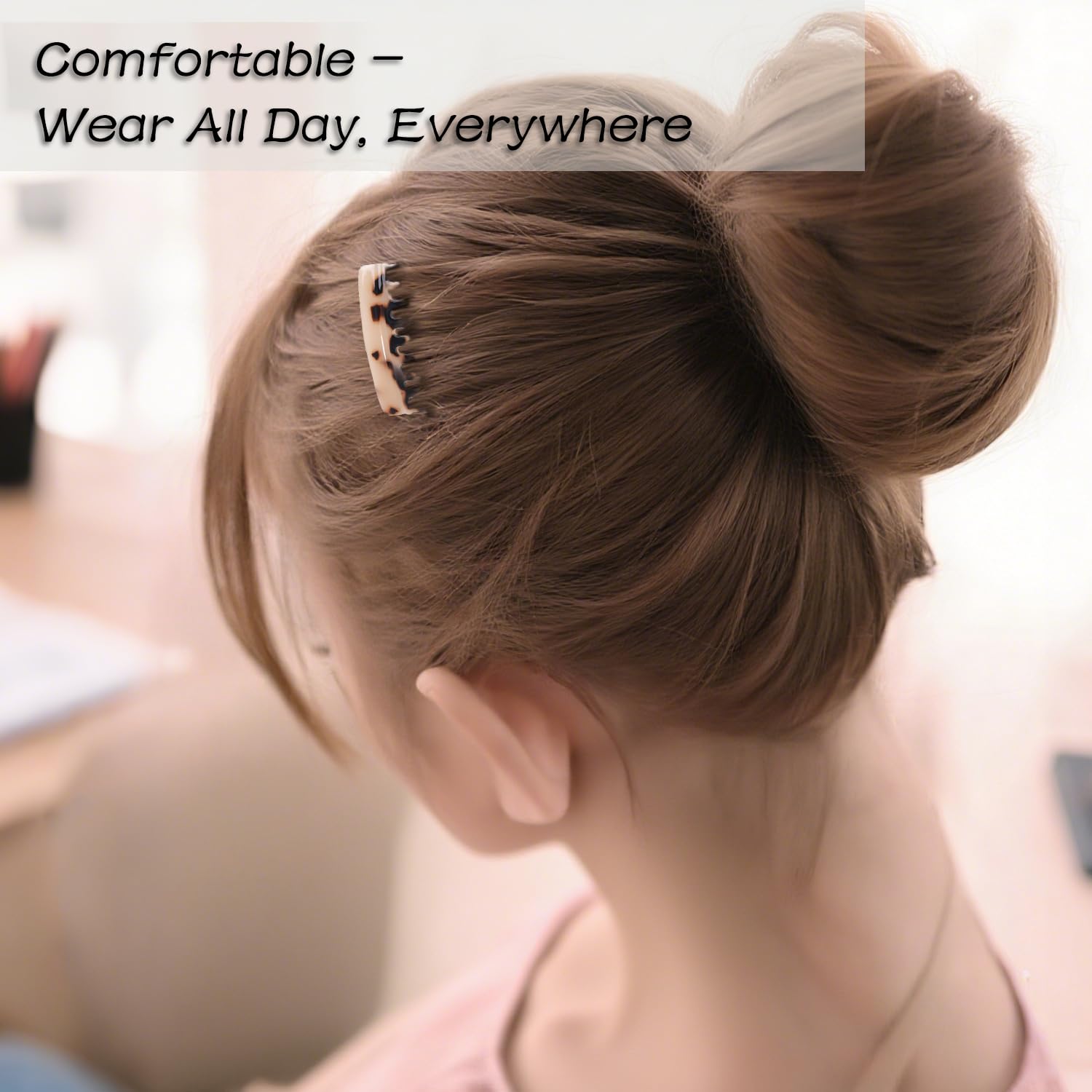 Groqrsn French comb used for updo styling and maintenance