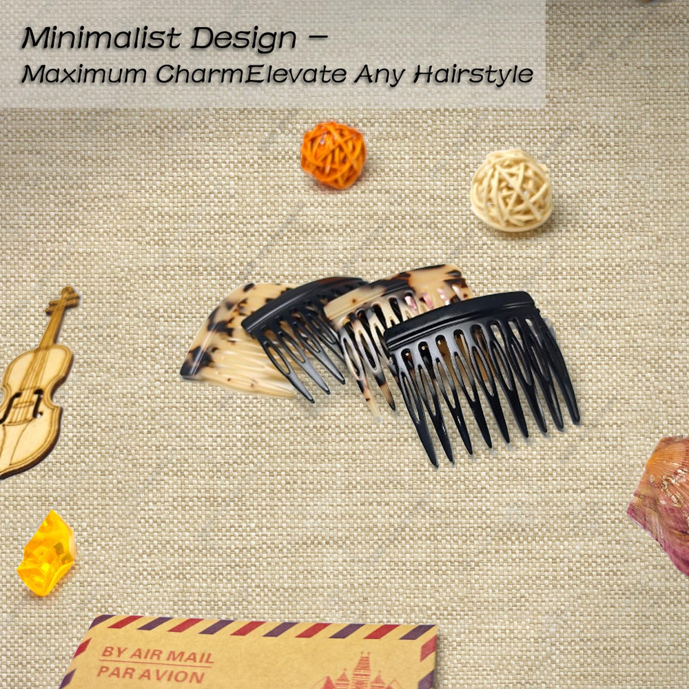 Groqrsn small hair combs ideal for fine hair hold