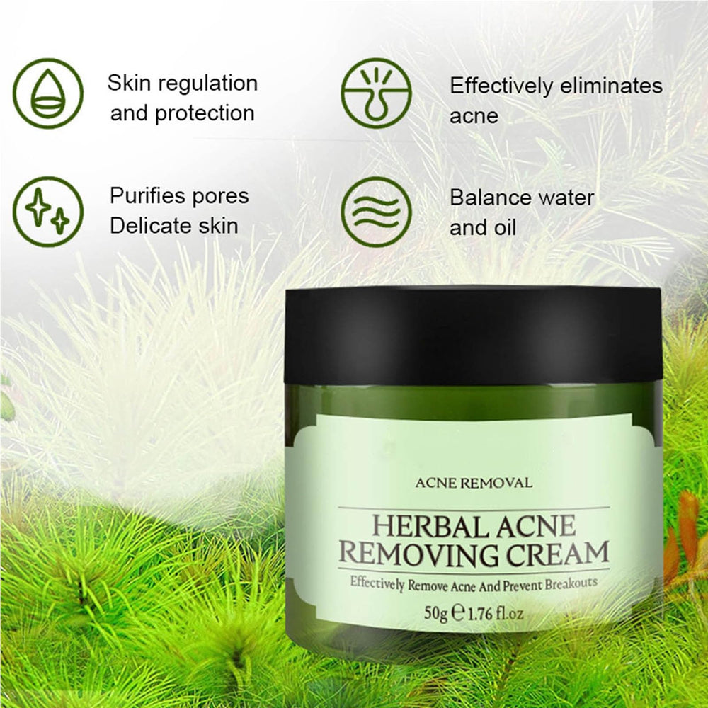 Grospe acne removing cream texture closeup reveals lightweight feel.
