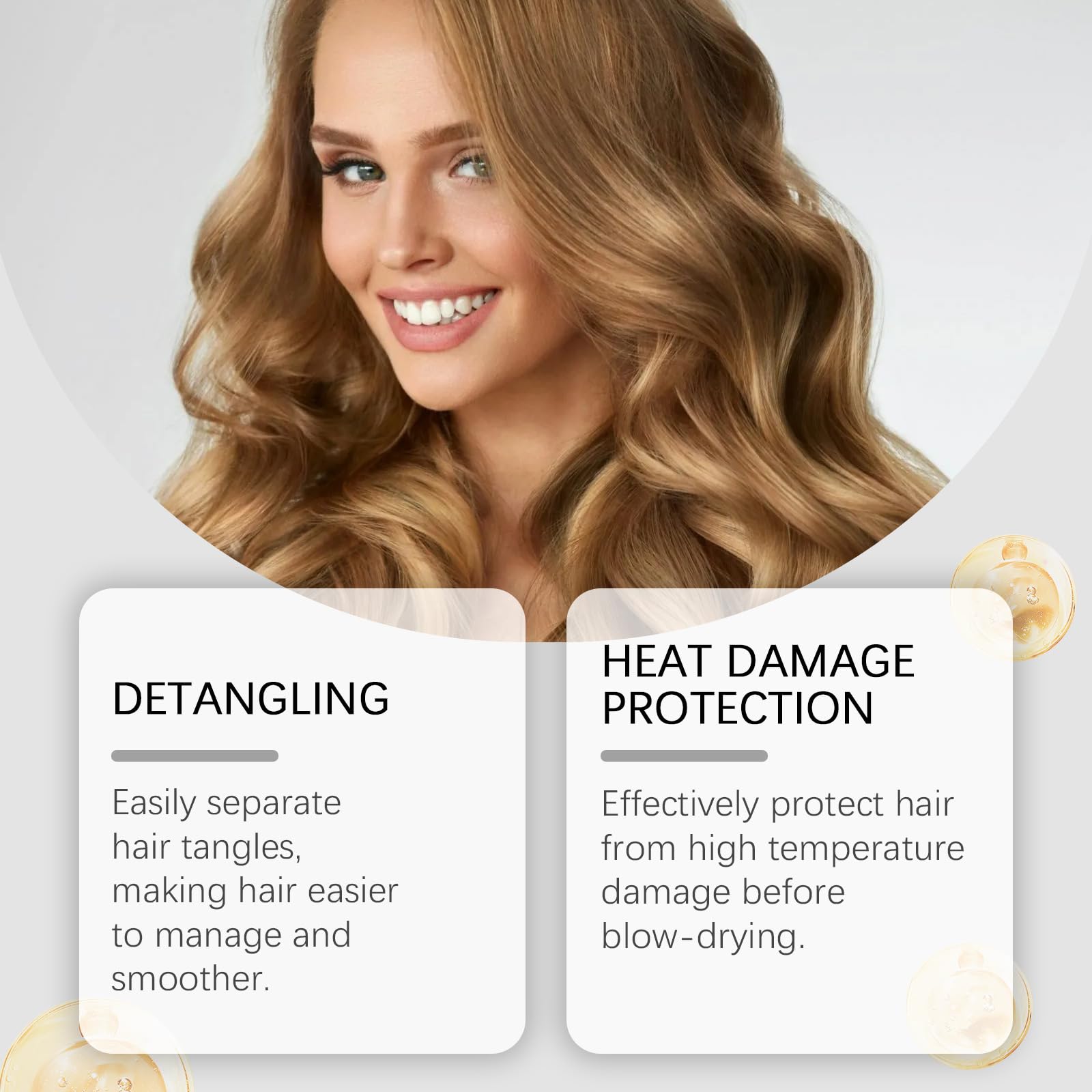Grospe conditioner primer spray heat protection for styling