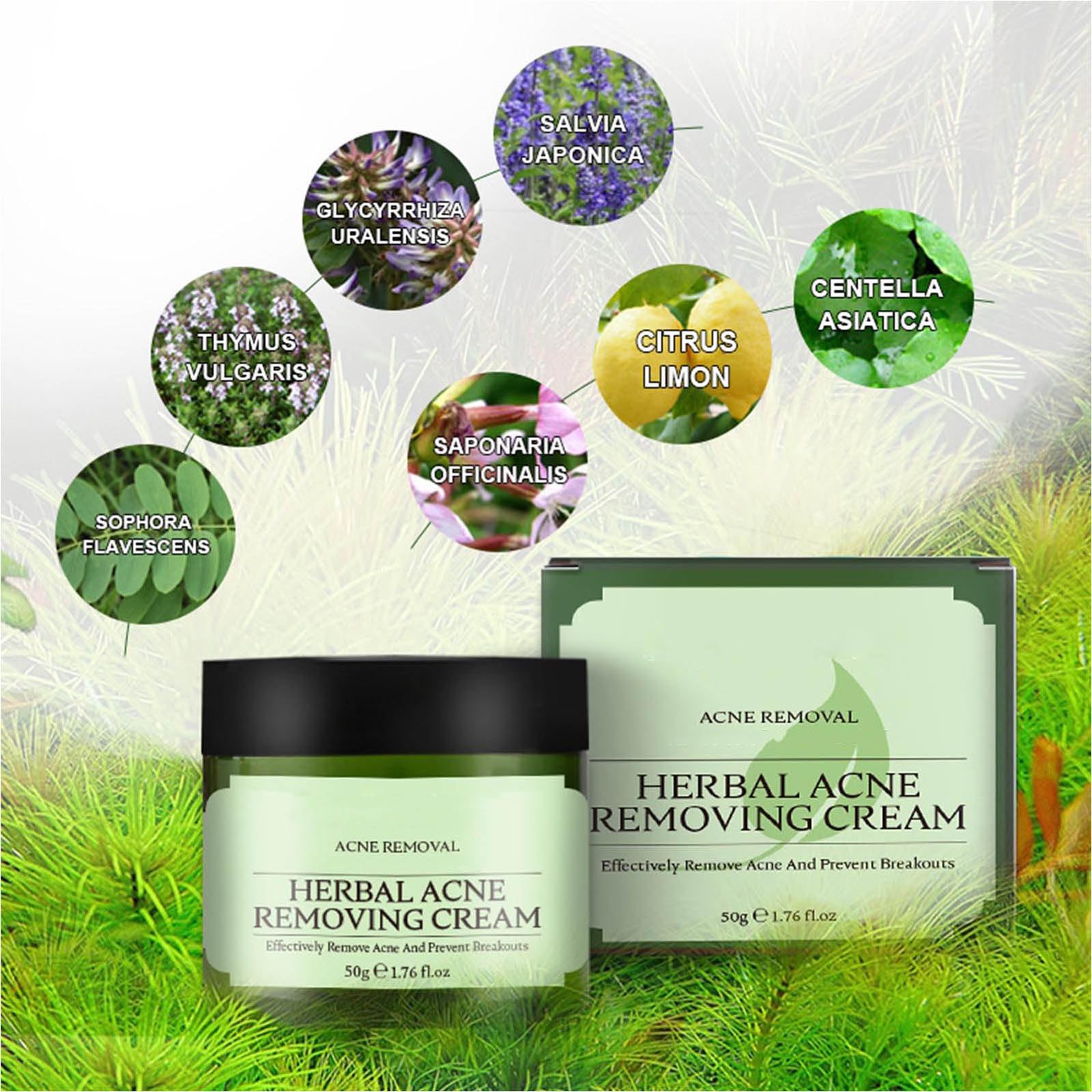 Grospe herbal ingredients closeup shows key plant extracts.