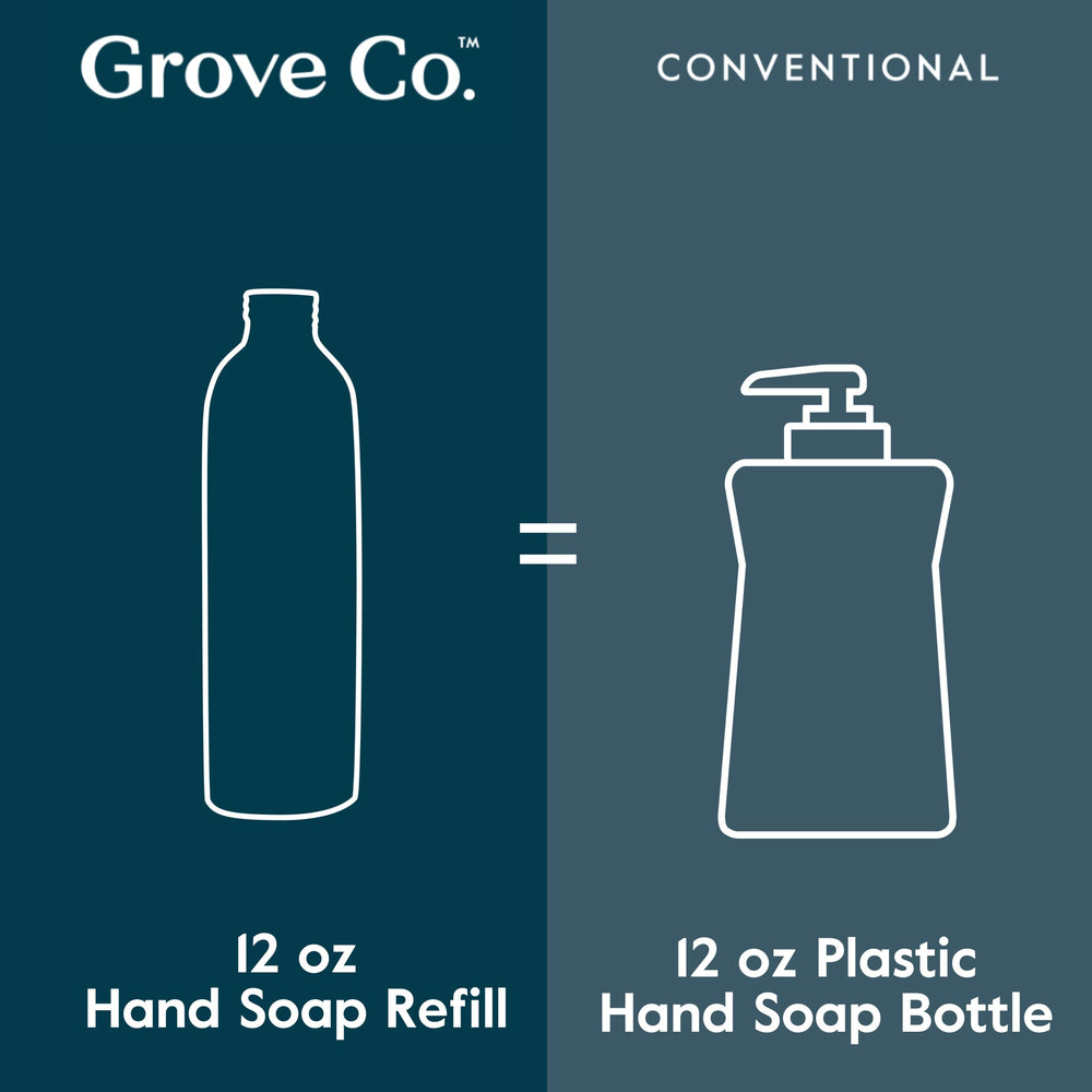 Grove Co. no parabens and cruelty-free ingredients for a cleaner wash.