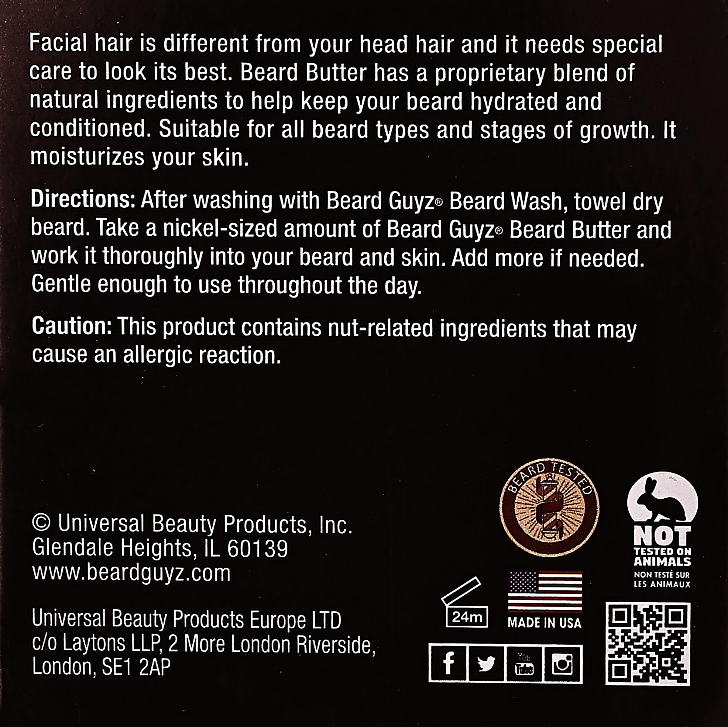 Grow Alpha Beard Butter Original packaging variation image