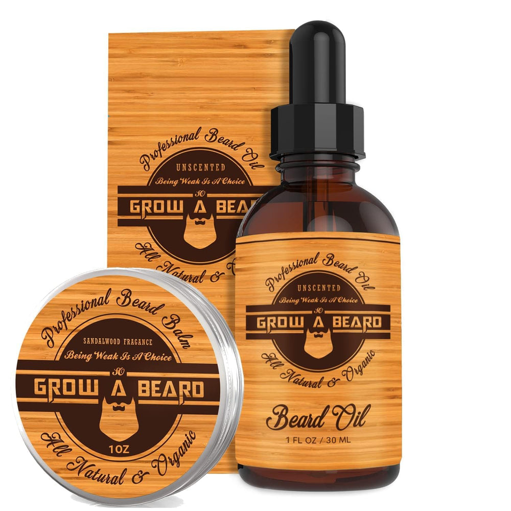 Grow Alpha Beard sandalwood balm conditioning with natural fragrance and shine.