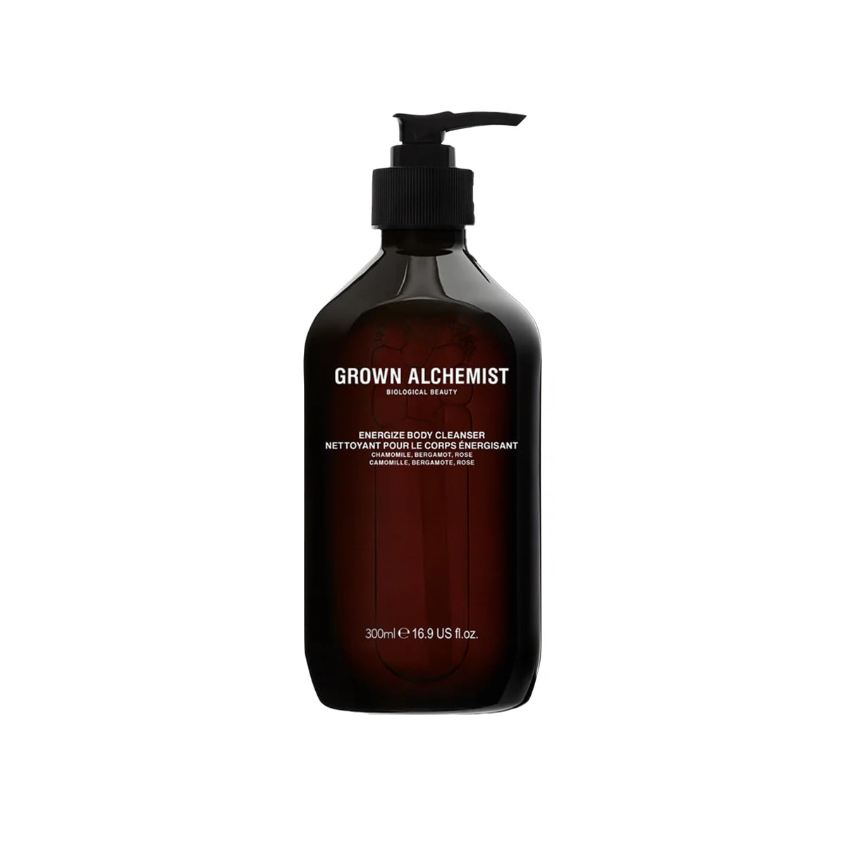 Grown Alchemist Energize Body Cleanser bottle with refreshing cleanse for daily hydration