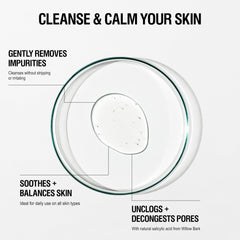 Grown Alchemist Gentle Gel Cleanser foam texture demonstrating gentle cleansing without stripping
