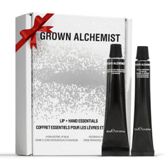 Grown Alchemist Hydra-Restore Lip Balm provides glossy hydration for lips and brows.