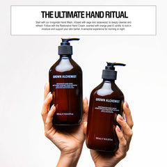 Grown Alchemist Invigorate Hand Wash Refill packaging highlights sustainable, waste-reducing refill concept