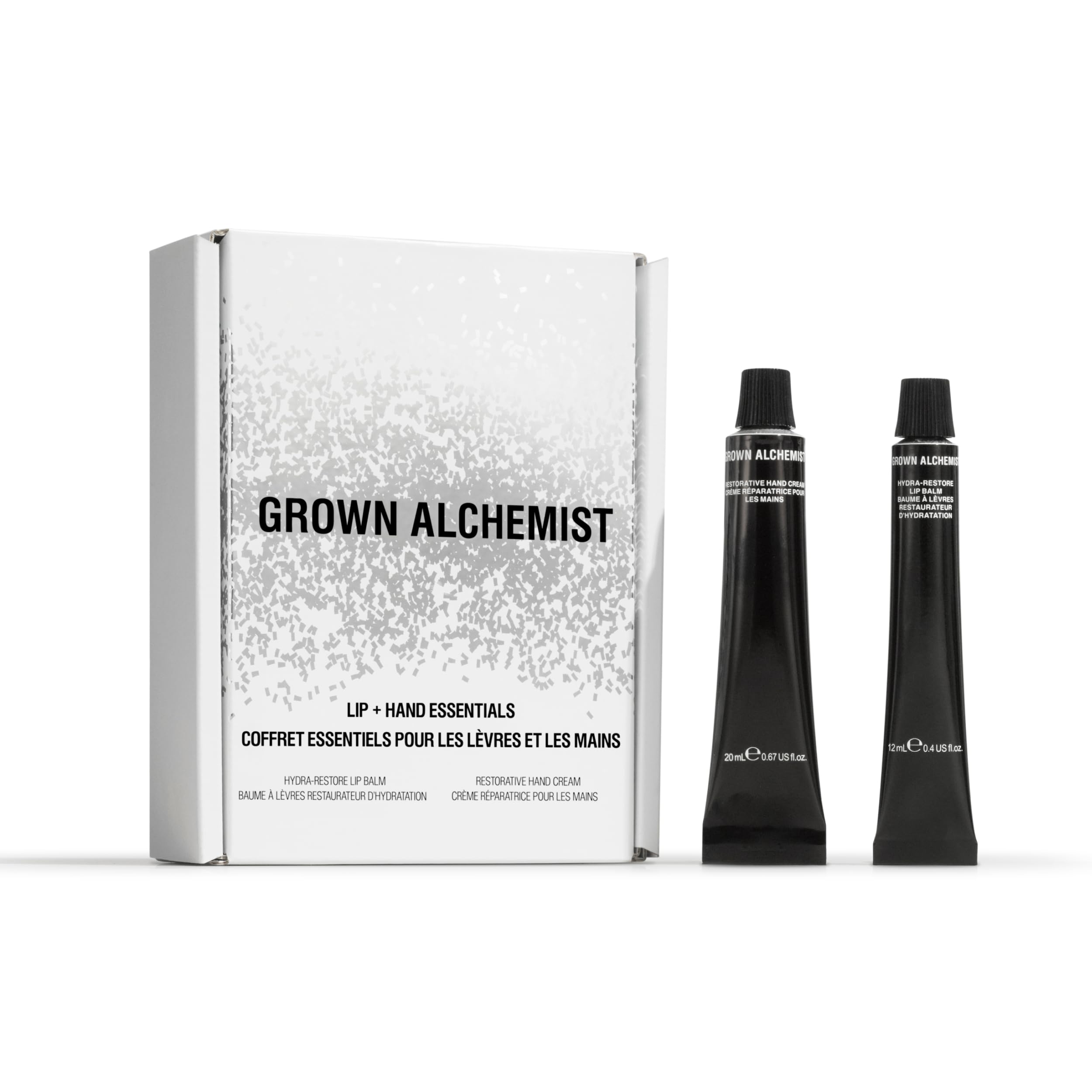 Grown Alchemist lip-balm twist-up compact ideal for on-the-go hydration.
