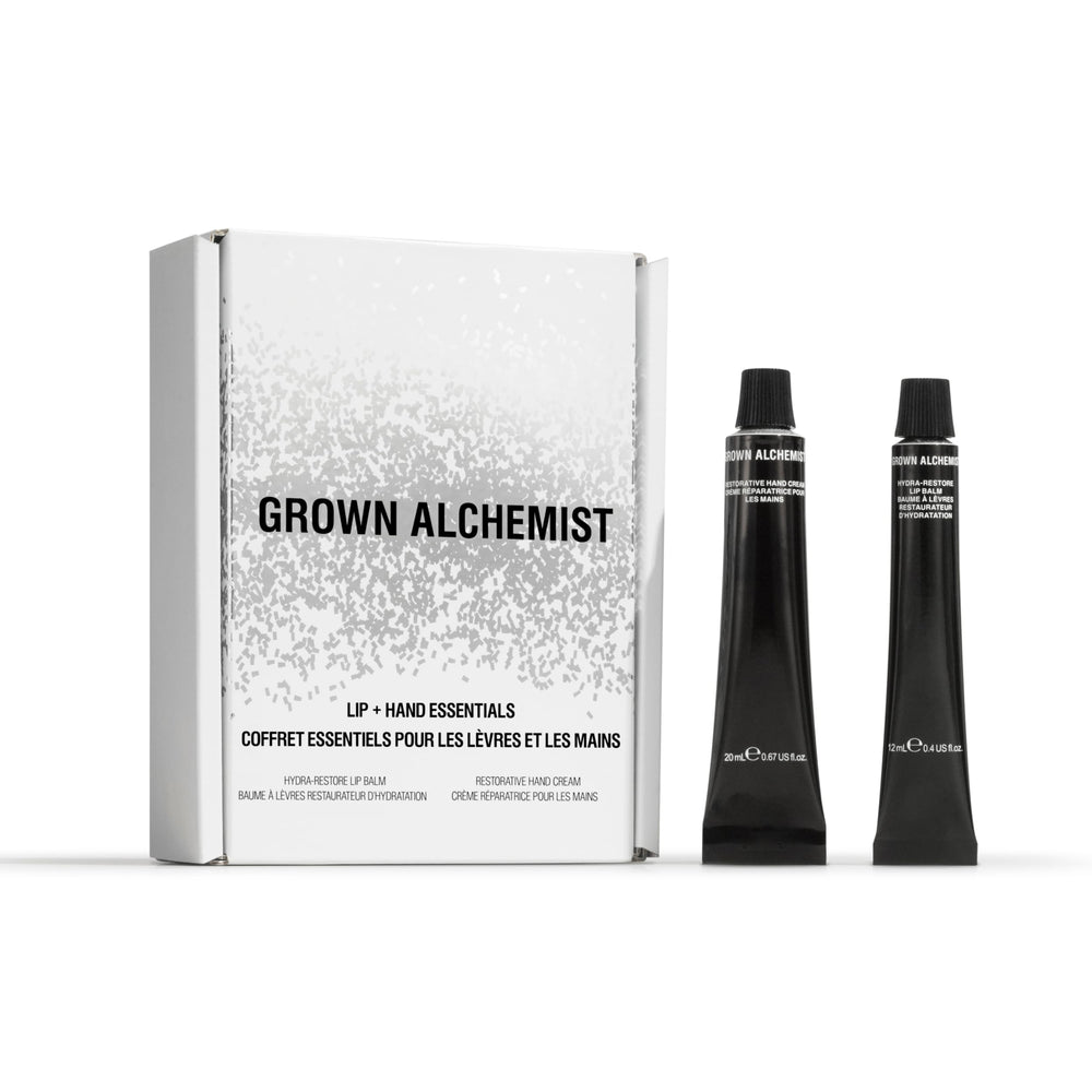 Grown Alchemist lip-balm twist-up compact ideal for on-the-go hydration.