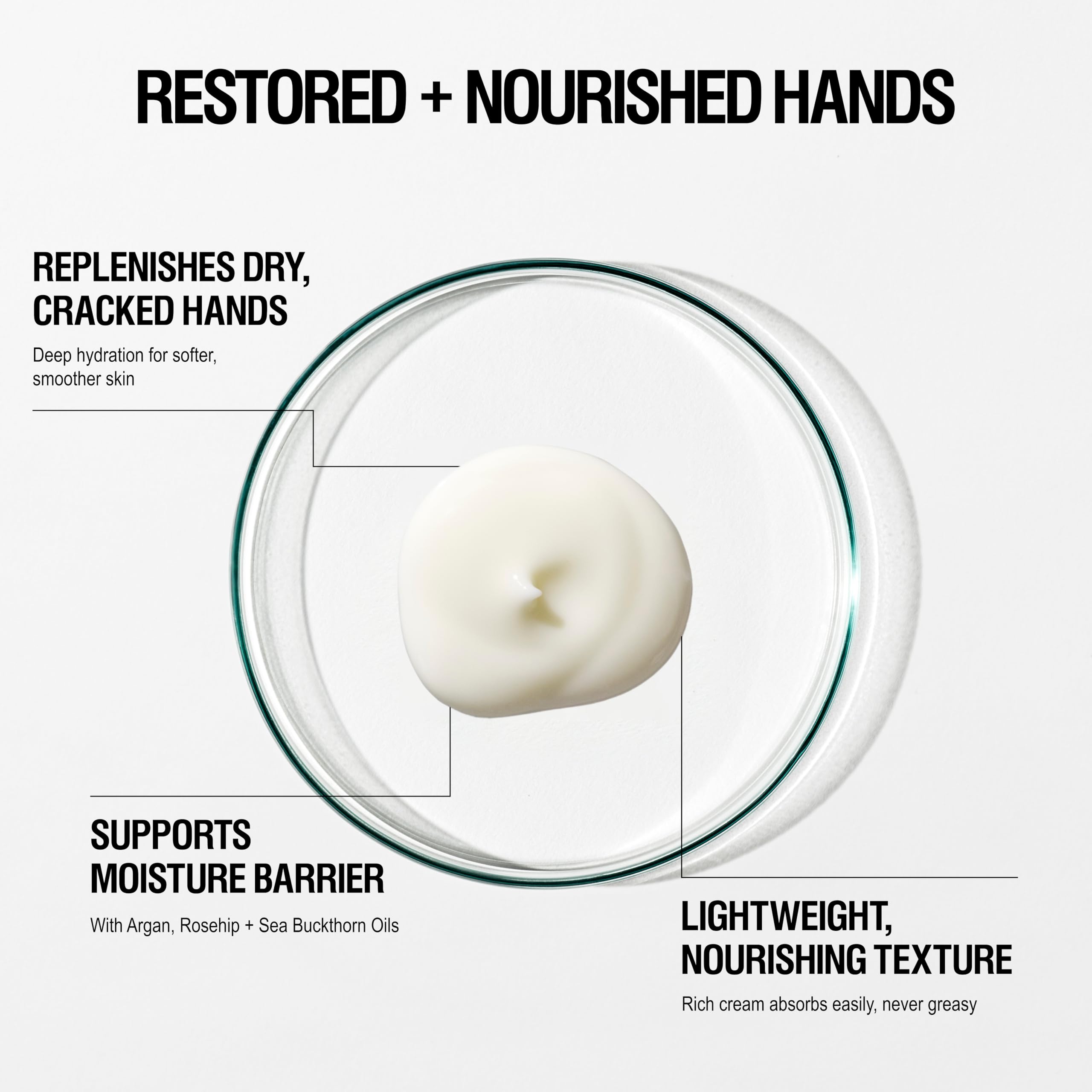Grown Alchemist hand cream with argan oil focuses on deep hydration.