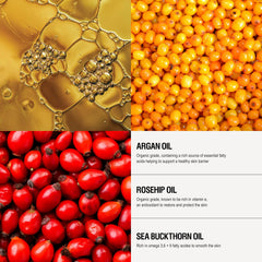Grown Alchemist sea buckthorn oil image conveys antioxidant-rich hydration.