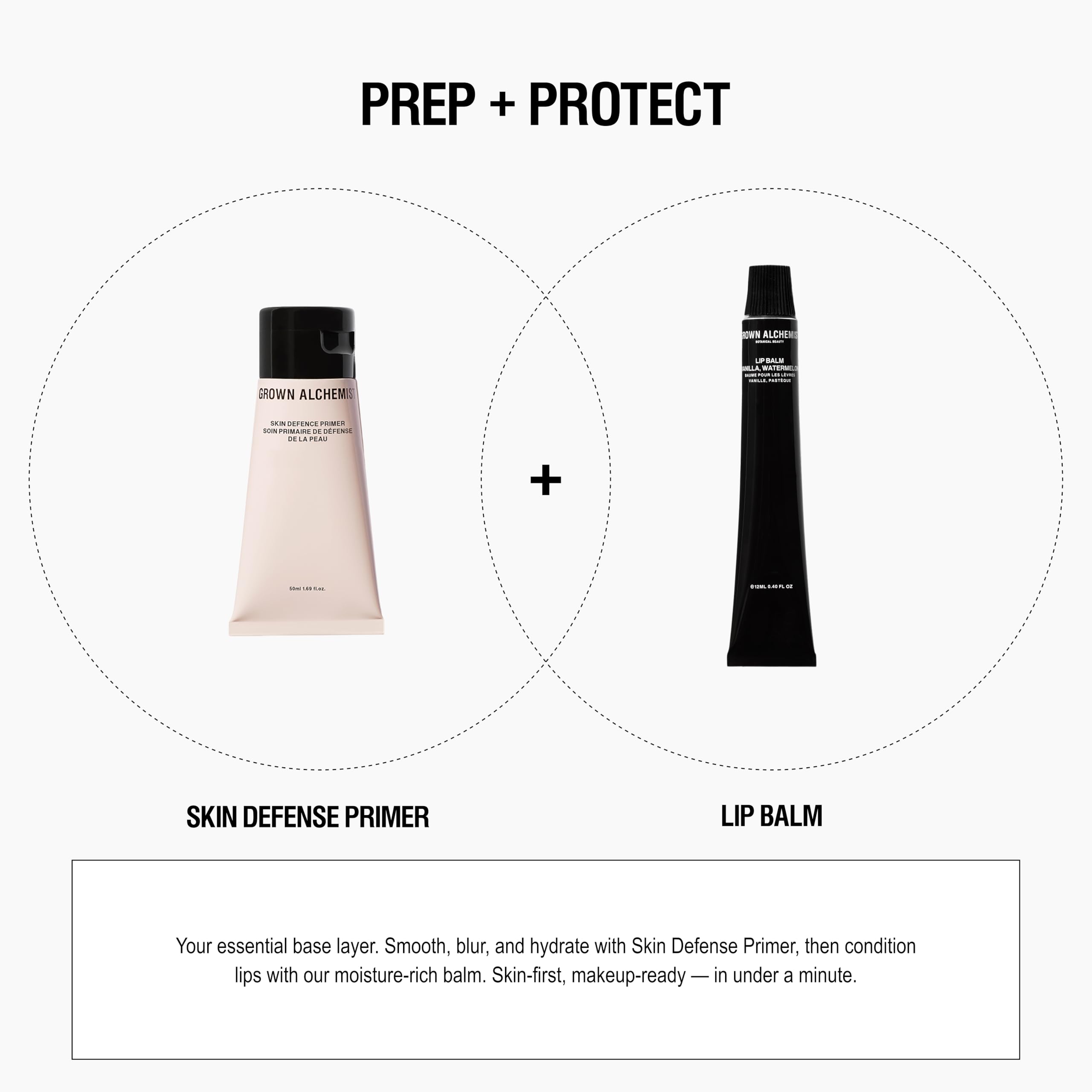Grown Alchemist Skin Defense Primer hydrating formula nourishes while smoothing texture.