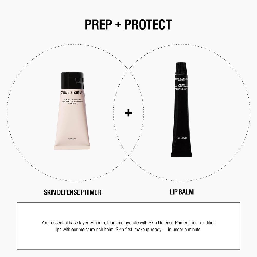 Grown Alchemist Skin Defense Primer hydrating formula nourishes while smoothing texture.