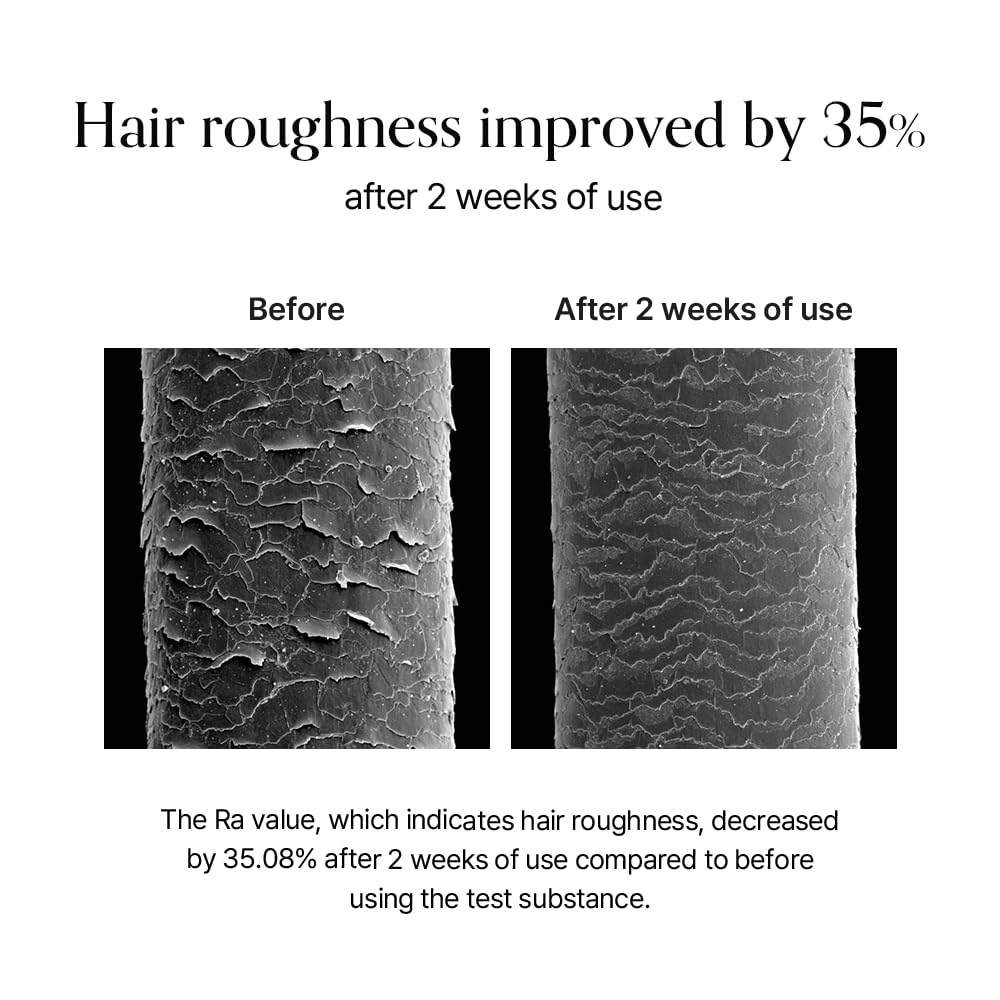GROWUS Damage Therapy close-up shows serum-like essence that smooths and tames frizz