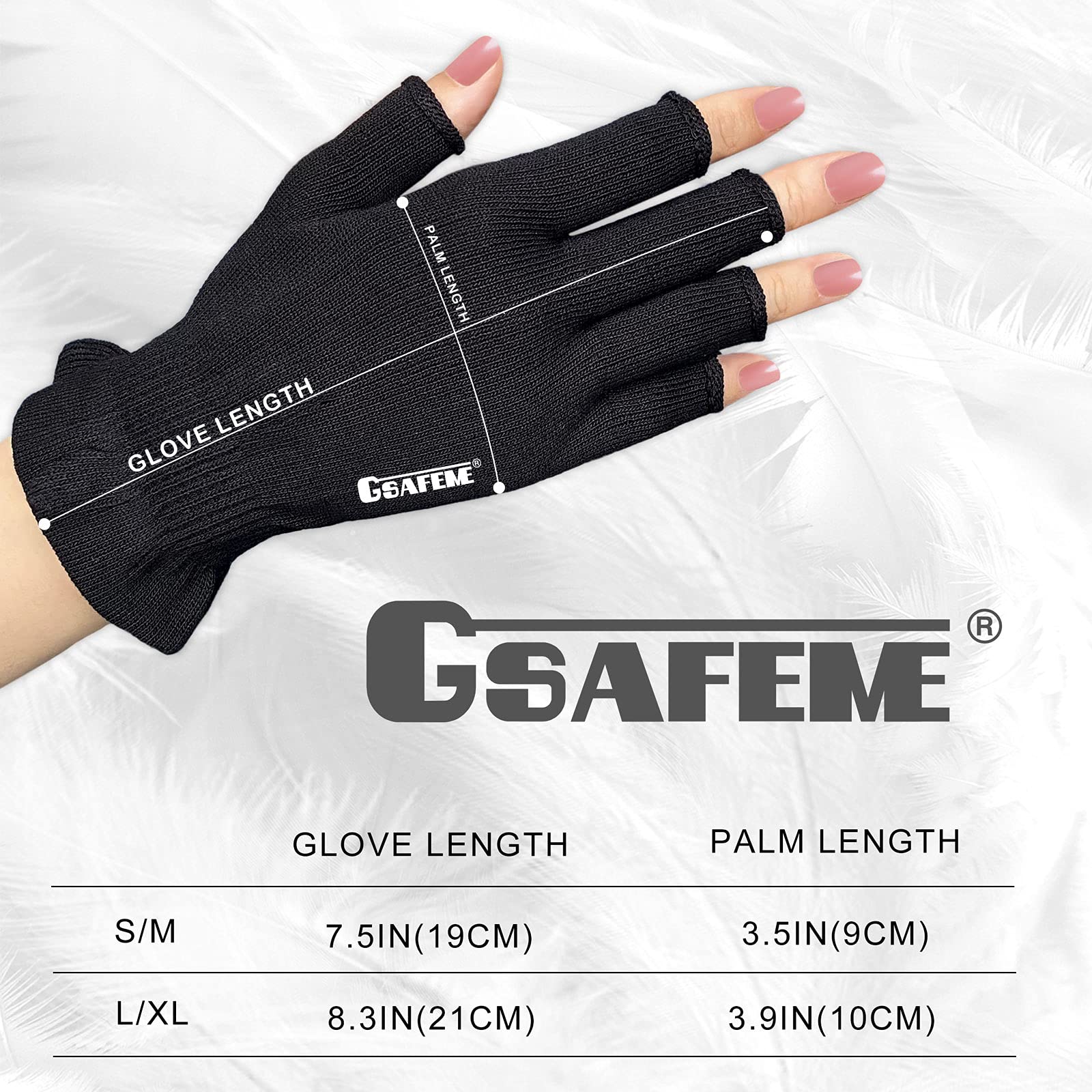 GSAFEME elastic stretch and cleanable design offers comfortable wear.