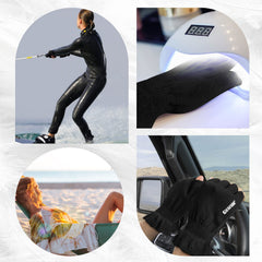 GSAFEME cotton gloves for night use with moisturizing to wake up softer hands.