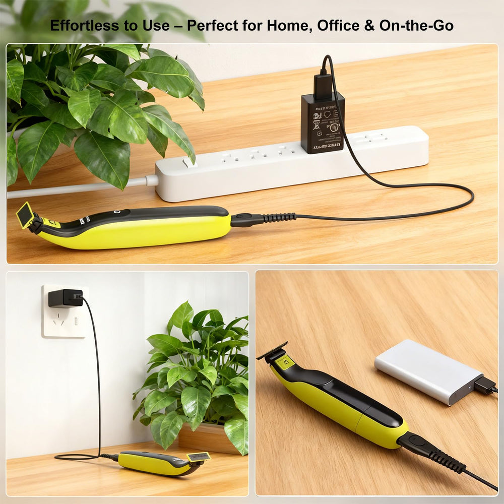 Gsojaru 5V UL charger packaging contents list shows plug USB cable and brush