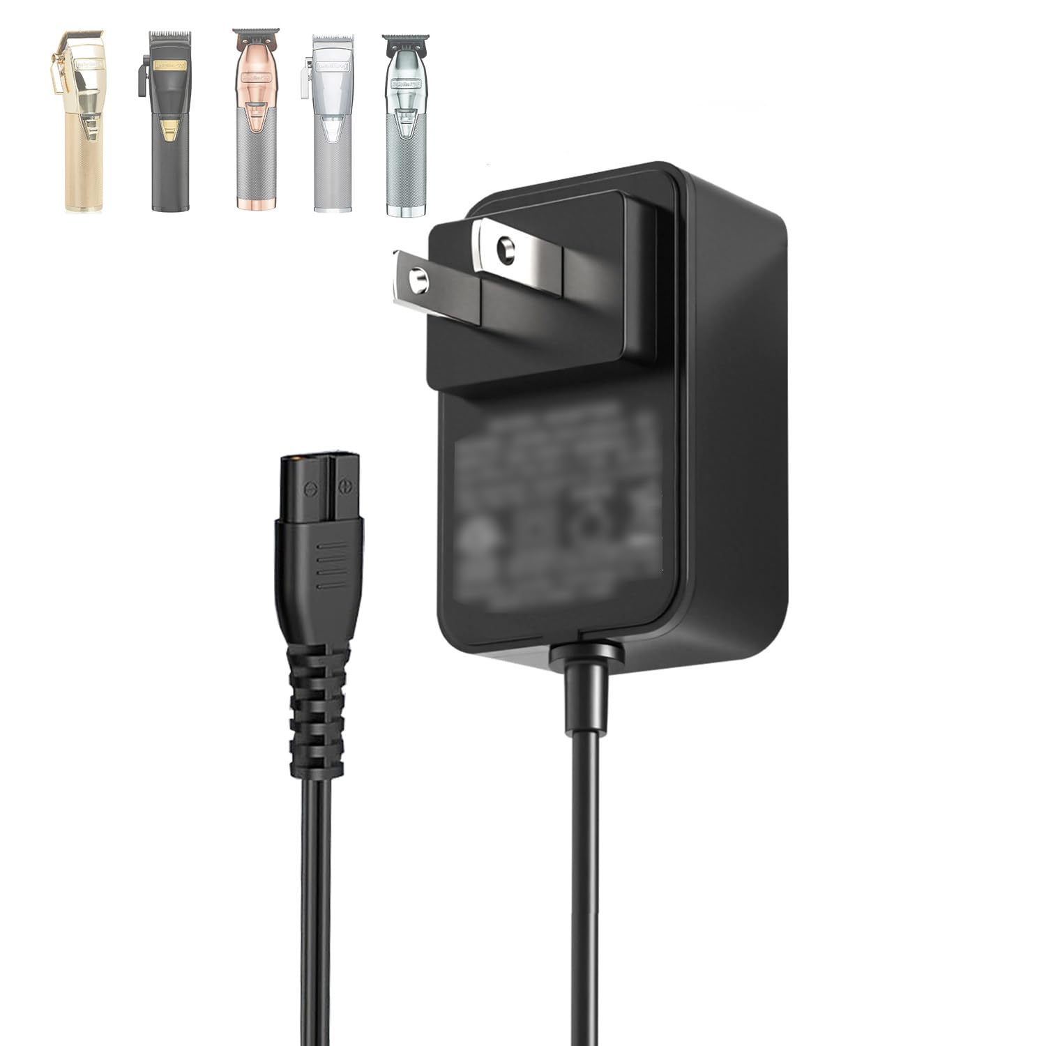 Gsojaru BaByliss 4.5V charger cord for FX870 delivers steady power during professional grooming