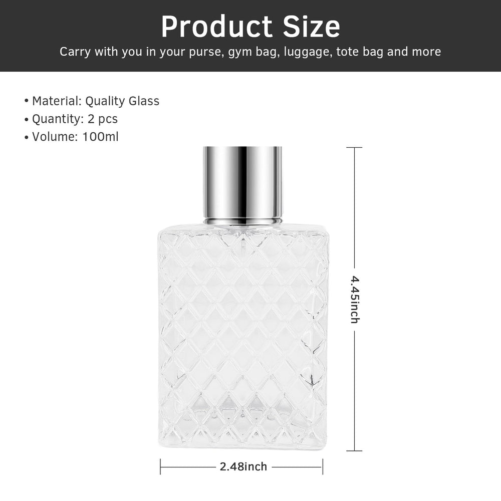 Gsteng fine-mist spray bottle delivers smooth, even fragrance application