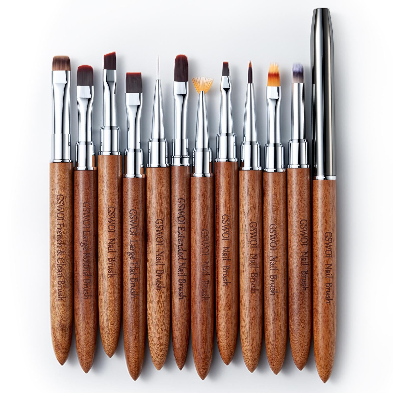 GSWOI French-tip clean-up brush helps crisp manicure final touches