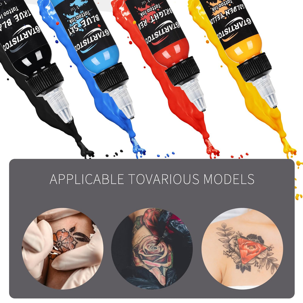GTARTISTOO color swatches display vibrant pigments for crisp lines and shading