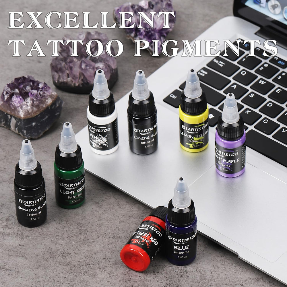 GTARTISTOO snow white opaque ink swatch for clean highlight work.